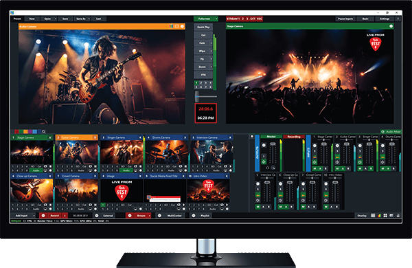 vMix Live Video Streaming Software